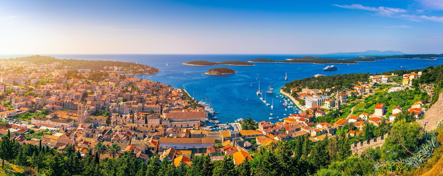 Hvar harbour, Croatia